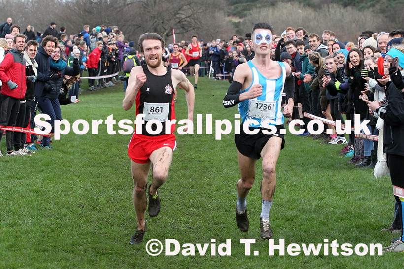 Mens long race  2020 BUCS Cross Country Champs., Edinburgh.  Photo: David T. Hewitson/Sports for All Pics